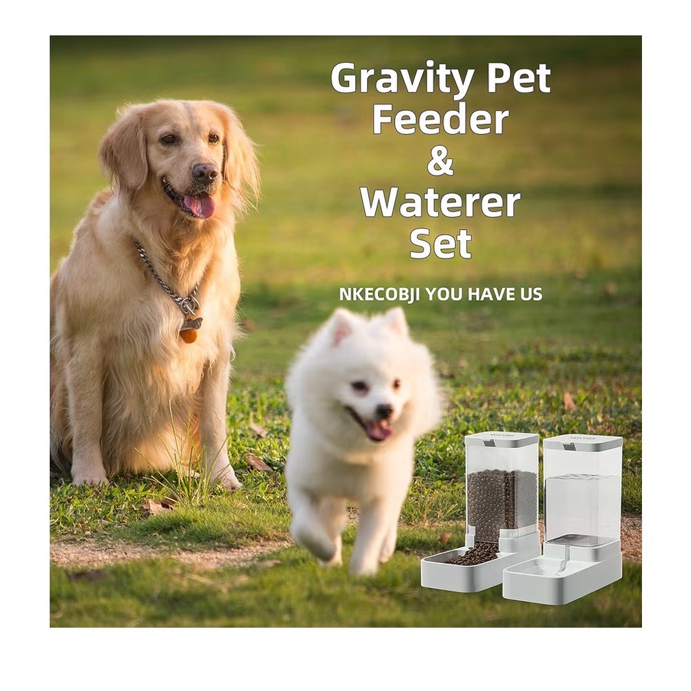 Pet Feeder & Water Dispenser Set - Picture 6 of 6